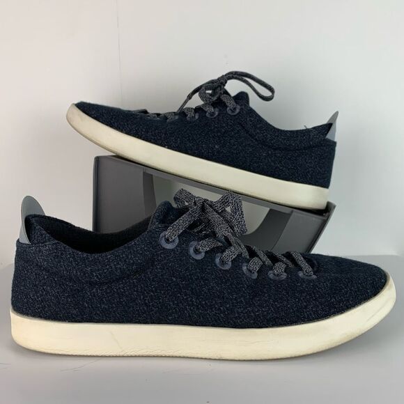 Allbirds men’s wool dark gray black wool pipers walking lace up shoes size 11 - Picture 1 of 9